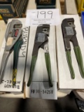 3 hand/crimp tools