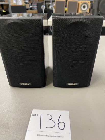 Energy Speakers, Pair, Black