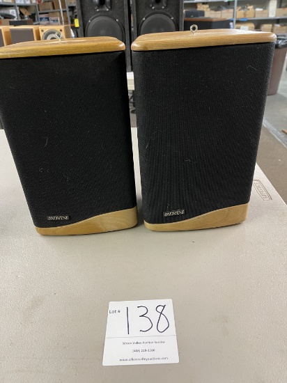 Advent Speakers, Wood, Pair
