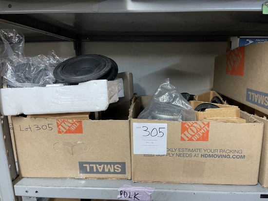 Two Boxes Of Miscellaneous Speakers