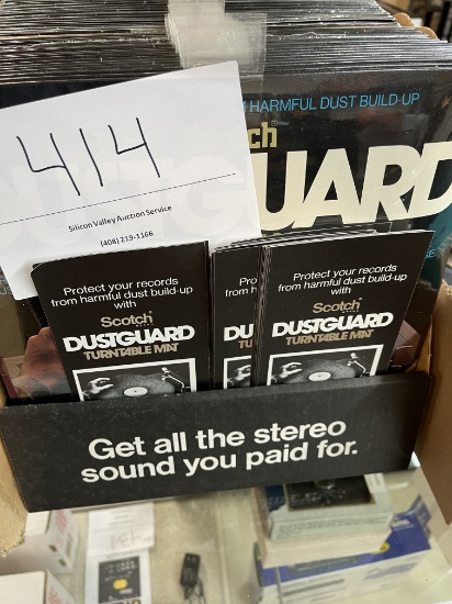 Scotch Dustguard Turntable Mats, Approximately 18