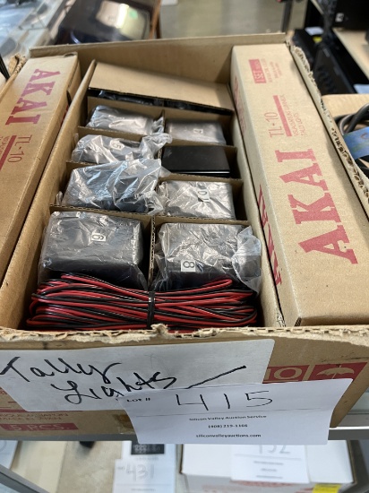 Tally Lights To Identify Equipment In Sound Rooms