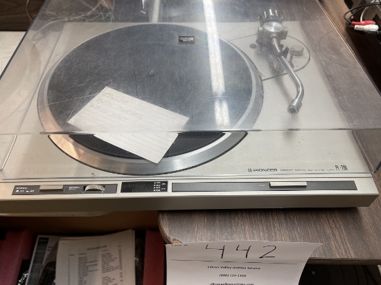 Pioneer Direct Drive Auto Return PL-200