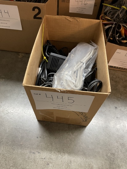 Various Audio Power Cords And Cables