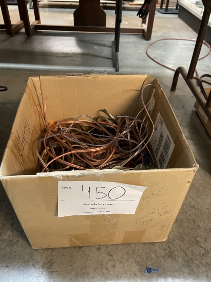 Various Audio Power Cords And Cables