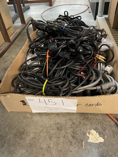 Various Audio Power Cords And Cables