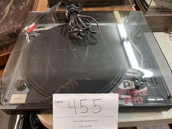 Pyle Pro PL-TTB1 Full Manual Belt Drive Turntable