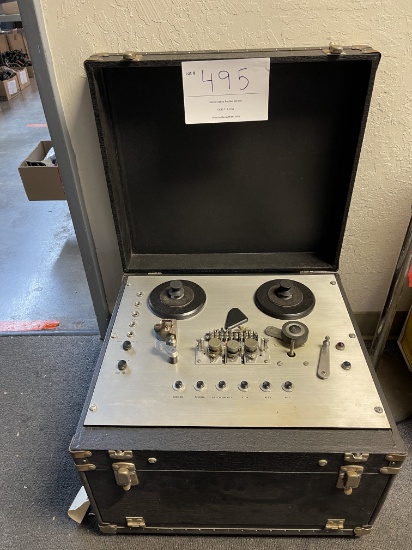 Reel To Reel In Large Black Case