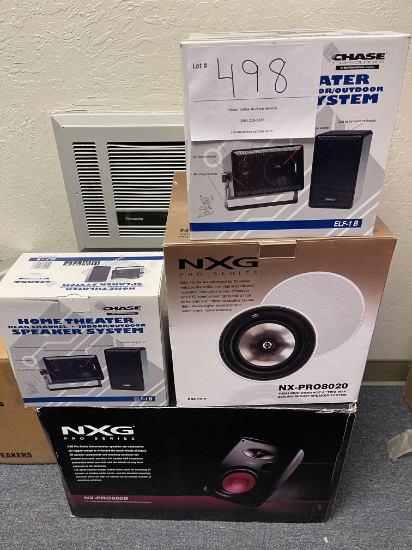 Chase Home Theater Speakers; Ceiling Speaker; Indoor/outdoor Speaker System