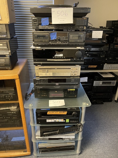 All Non-operational Equipment In Column