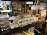 Shelf Of Miscellaneous Electronic Components