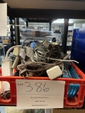 Box Of Miscellaneous Power Cords