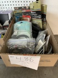 Box Of Miscellaneous Audio Cables