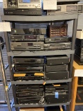 Miscellaneous Non-operational Equipment On All Five Shelves