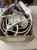 Box Of Miscellaneous Power Cords