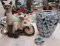 Siamese cats electric lamp and ginger jar