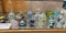 24 various glass paper weights