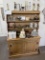 Hutch/wood cabinet  60