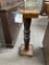 Antique wood pedestal  30
