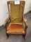 Antique rocking chair w/pillow