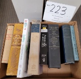 Box of eight books
