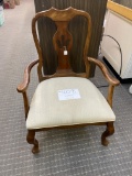 Vintage upholstered chair - 35