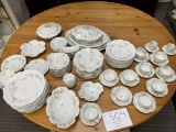 Haviland china set, approximately 103 pieces