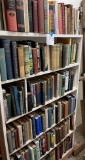 Six shelves of books with book shelf