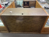 Wood sales counter - two pieces