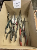 Various needle nose pliers