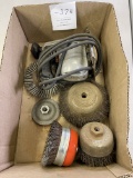 Scroll saw and various wire brushes