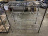 Metal wire rack, 3 shelves