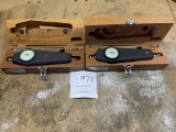 Pair Hunter Spring mechanical force gages