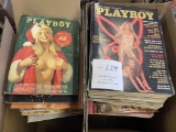 Approx 16 boxes of Playboy magazines