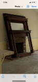 Mahogony* Fireplace mantel