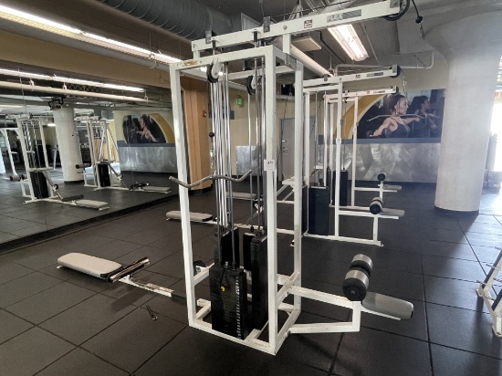 Flex Lat/Row machine - Missing two cables