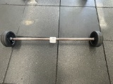 Barbell with Ivanko weights - 50 lbs