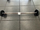 Barbell with Ivanko weights - 30 lbs