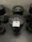 Iron Grip dumbbells - 105 lbs