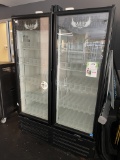 Commercial beverage refrigerator