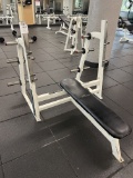 Flex Flat bench for weight lifting