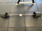 Barbell with Ivanko weights - 120 lbs