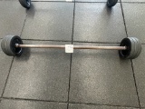 Barbell with Ivanko weights - 60 lbs