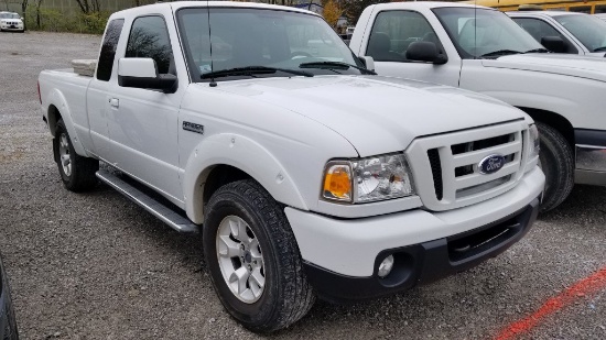 2011 FORD RANGER 4X4 EXT CAD 109,241 MILES
