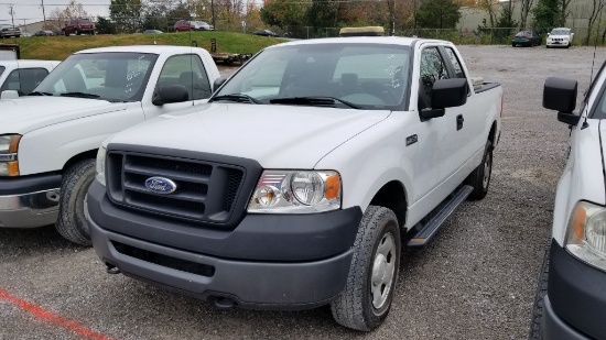 2008 FORD F150 XL EXT CAB 4X4 CHECK ENG LITE