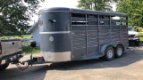 2003 Bison 17’ Stock Trailer