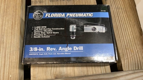 Florida Pneumatic 3/8" Rev. angle Drill