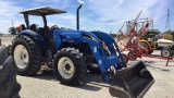 New Holland TB110 Tractor w/46LB Loader