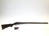 J.P. Clabrough & Bro’s 10ga SidexSide shotgun