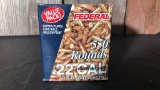 550 Rounds Federal 22 Cal 36 gr HP